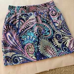 Talbots Colorful Paisley Women's Skort